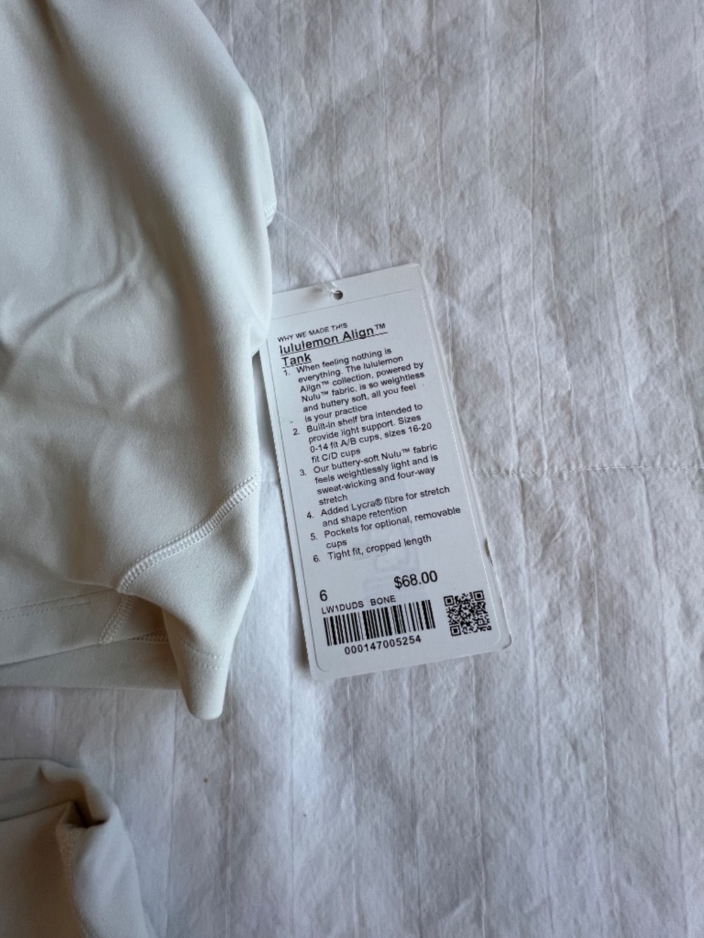 Brand new Lululemon Align tank and pant set - Picture 2 of 4